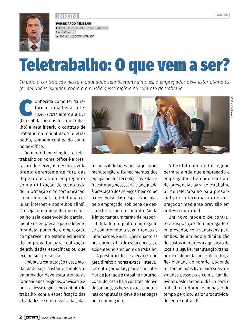 TELETRABALHO: O QUE VEM A SER?